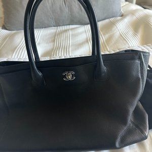 Chanel Executive Cert Tote Bag - Black